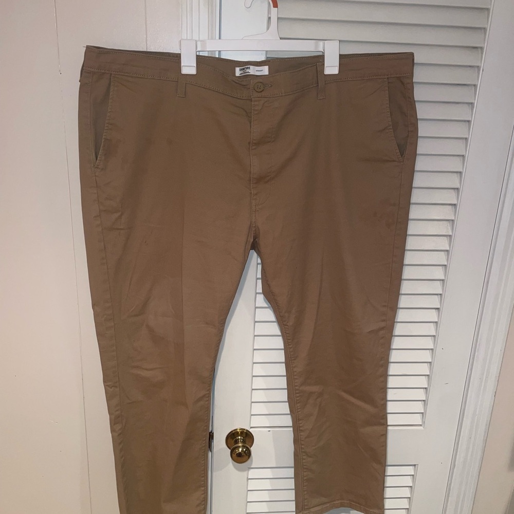 Signature by Levi Strauss Men's Khaki Chinos